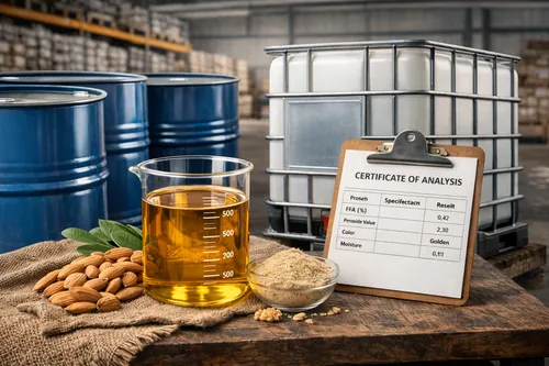 Bulk Crude almond oil supplier — Atlas Global Trading Co.