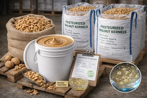 Bulk Pasteurized walnut kernels supplier — Atlas Global Trading Co.