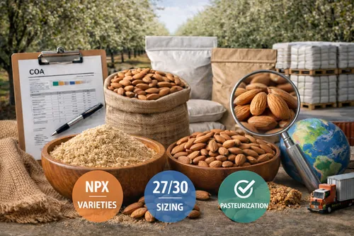 Bulk Raw almond kernels supplier — Atlas Global Trading Co.
